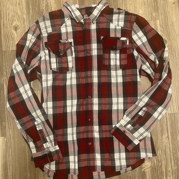 I JEANS BY BUFFALO Plaid Button Down Shirt Size XXL Western
#7 - Picture 1 of 5